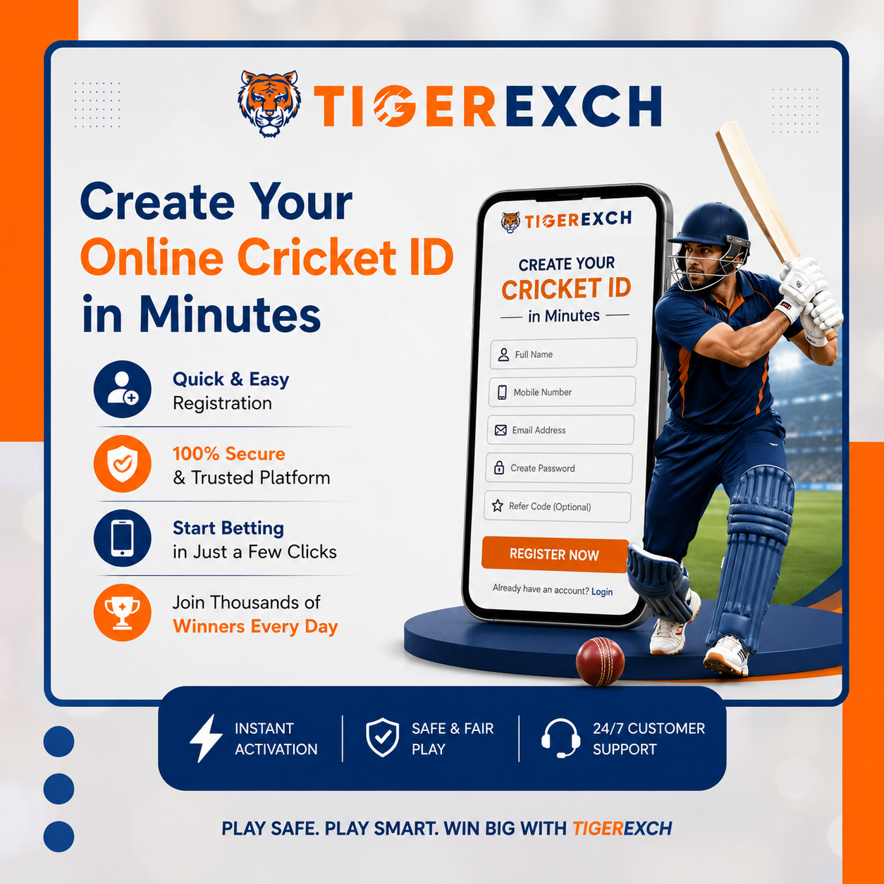 Create Your Online Cricket ID in Minutes for Secure IPL Betting
