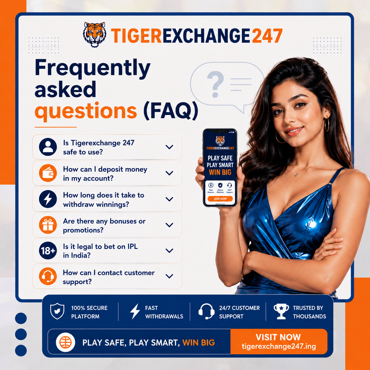 Frequently Asked Questions FAQ Tiger Exchange 247 Cricket Betting Guide Answers