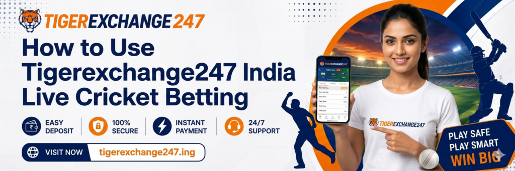 How to Use Tigerexchange247 India Live Cricket Betting