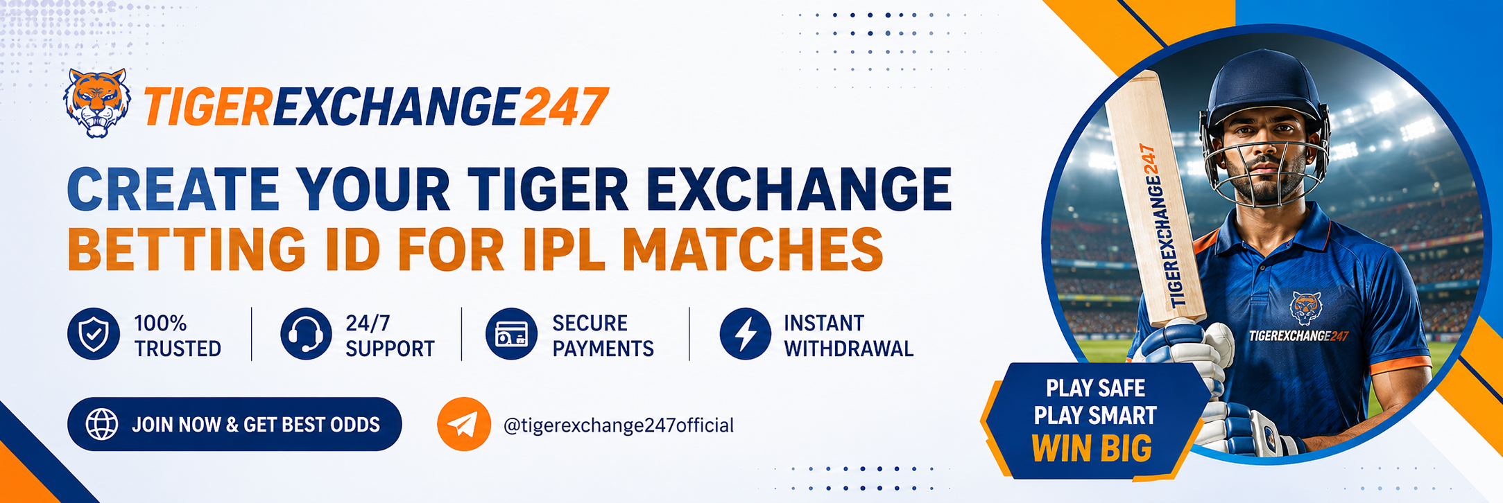 How to Create Tiger Exchange Betting ID for IPL Matches