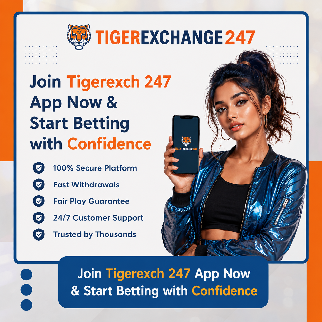 Join Tigerexch 247 app Now & Start Betting with Confidence