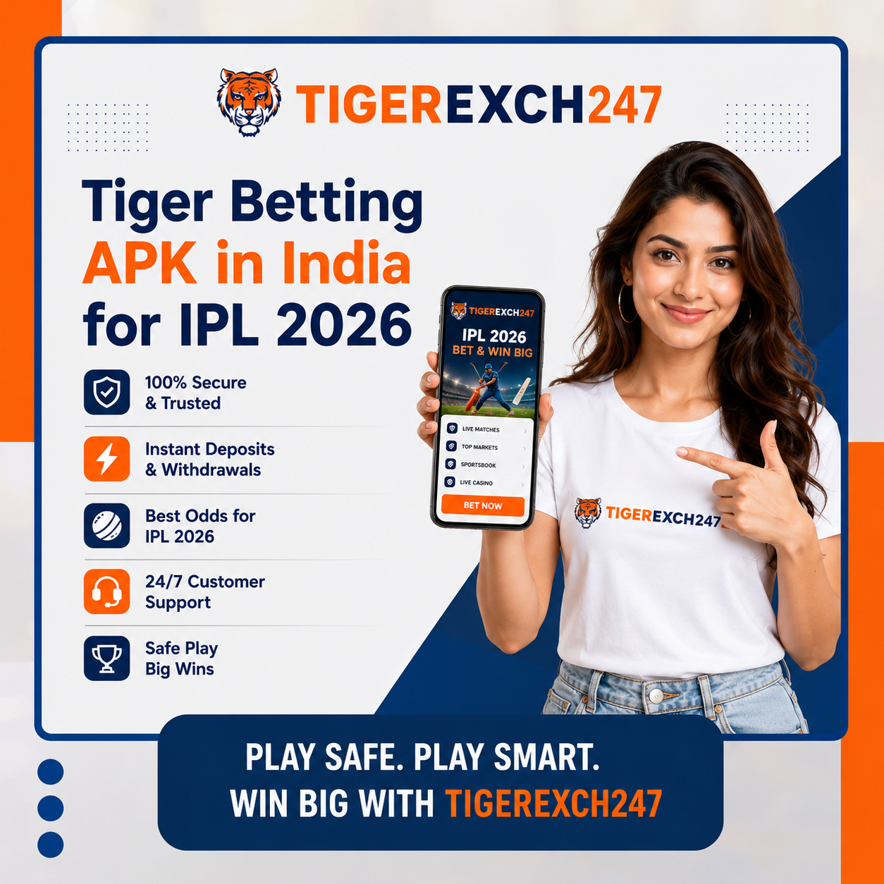 Tiger Betting APK in India for IPL 2026 – Secure Cricket Betting App Download