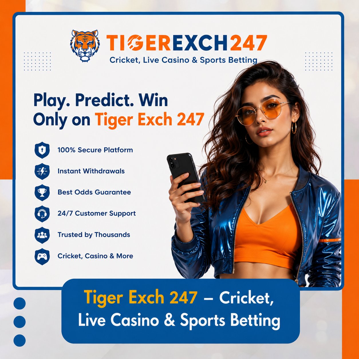 Tiger Exch 247 – Cricket, Live Casino & Sports Betting