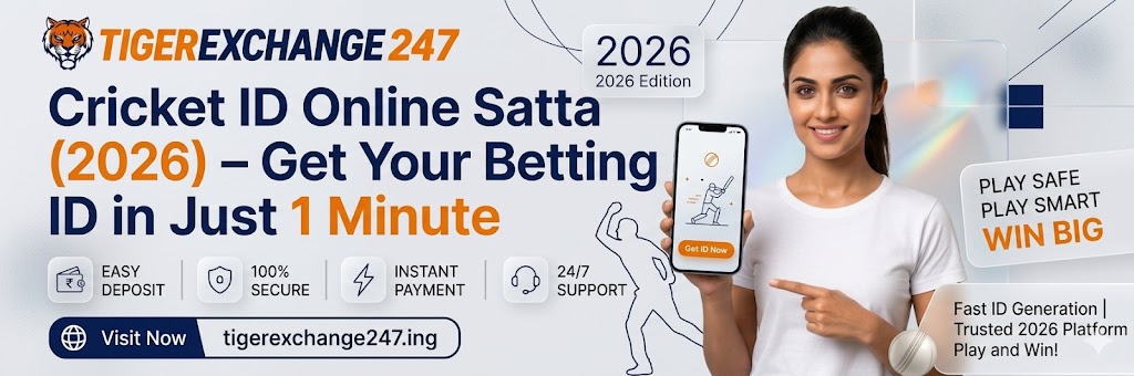Cricket ID Online Satta 2026 Get Your Betting ID in Just 1 Minute