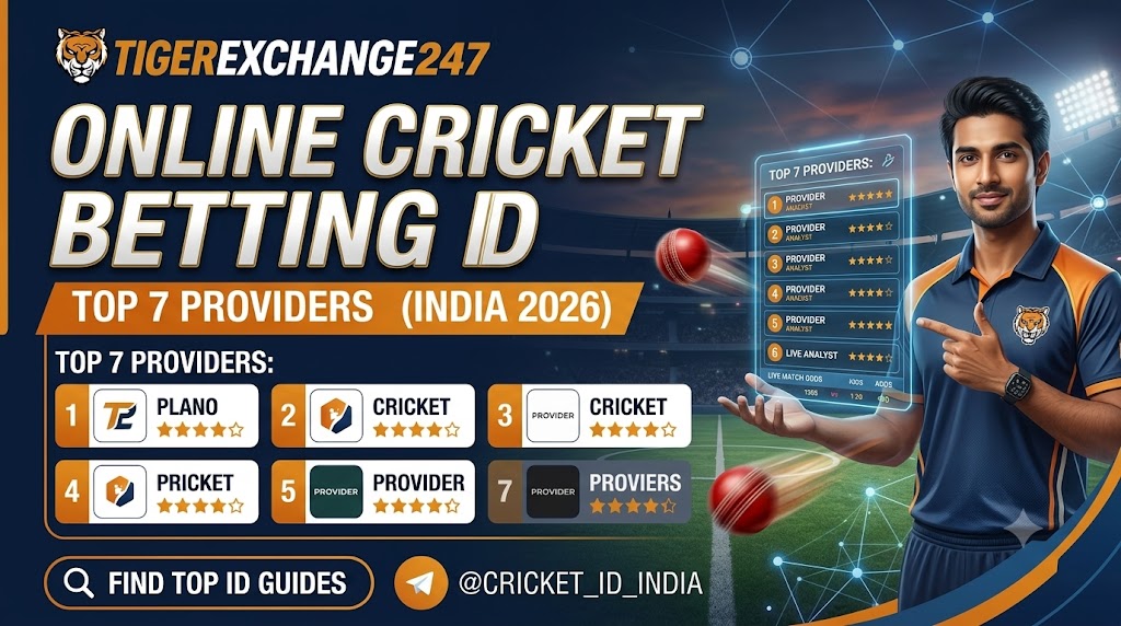 Online Cricket Betting ID guide comparing top cricket ID providers in India for 2026 with registration and feature comparison.