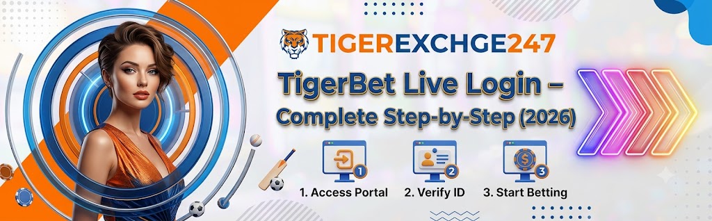 TigerBet Live Login guide showing secure sign in, account access, password recovery, and step-by-step login process for 2026.